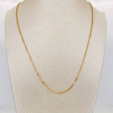 Cadena Veneciana 5.45g / 70.05cm / 0.85mm Oro Amarillo 18K