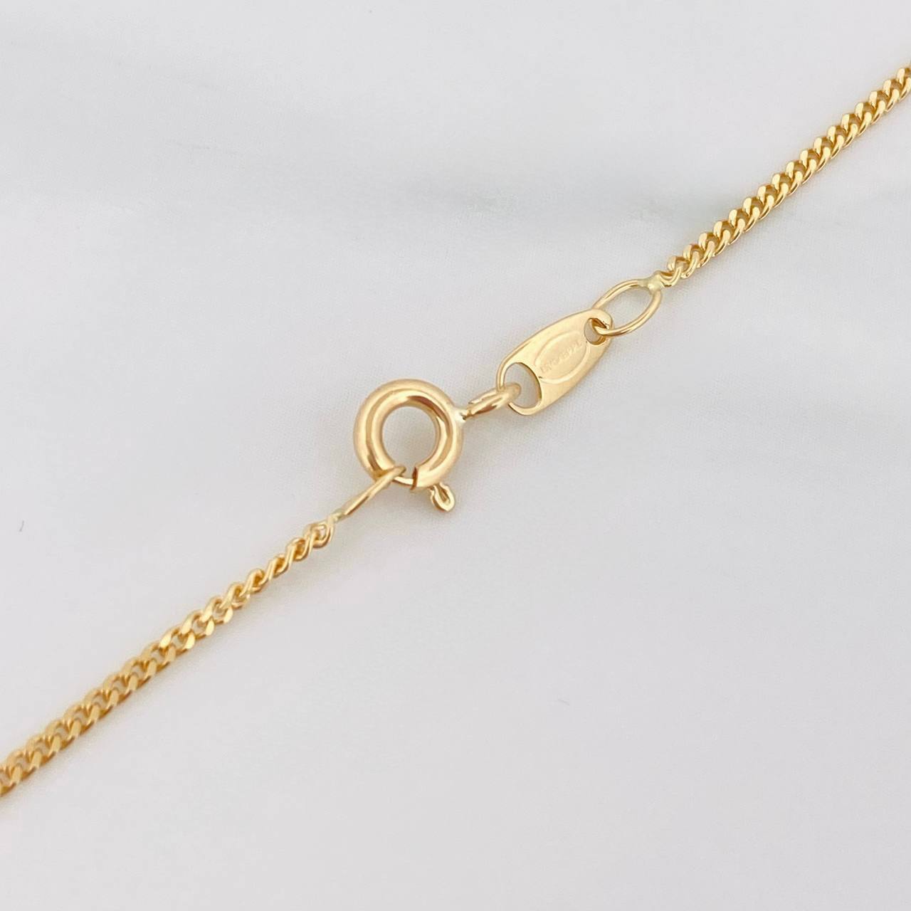 Cadena Mini Cubana 4.45g / 60.05cm / 1.25mm Oro Amarillo 18K