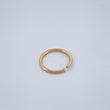 Piercing Aro Liso 0.25gr / 1cm / Oro Amarillo 18K $