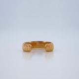 Piercing Earcuff Simulador 0.65gr / 1cm / Oro Amarillo 18K $