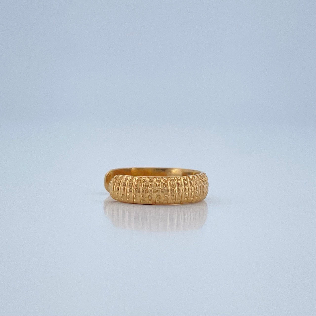 Piercing Earcuff Simulador 0.65gr / 1cm / Oro Amarillo 18K $