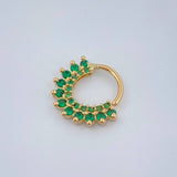 Piercing Tiara Maya 0.85gr / 1.2cm / Oro Amarillo 18K $