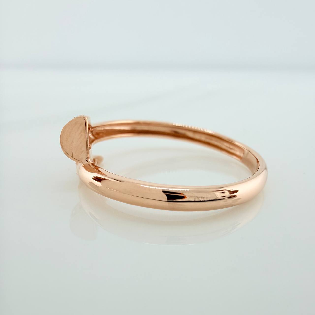 Anillo Clavo 2gr / T7 1/2 / Oro Rosa 18K