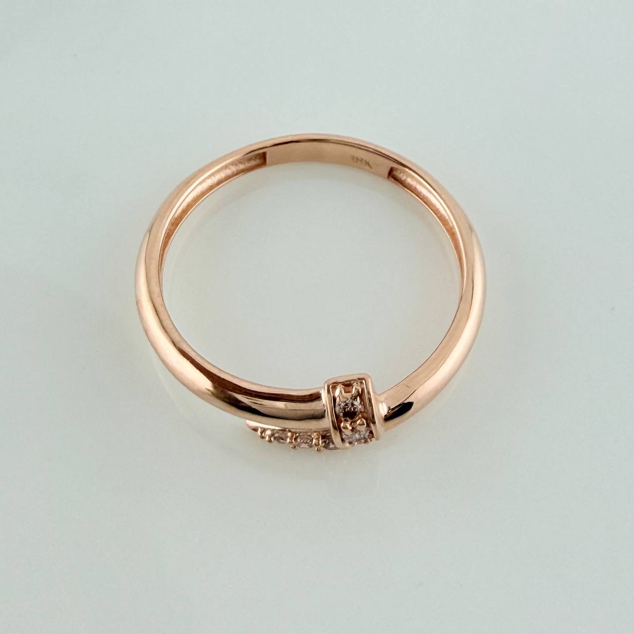 Anillo Clavo 2gr / T7 1/2 / Oro Rosa 18K