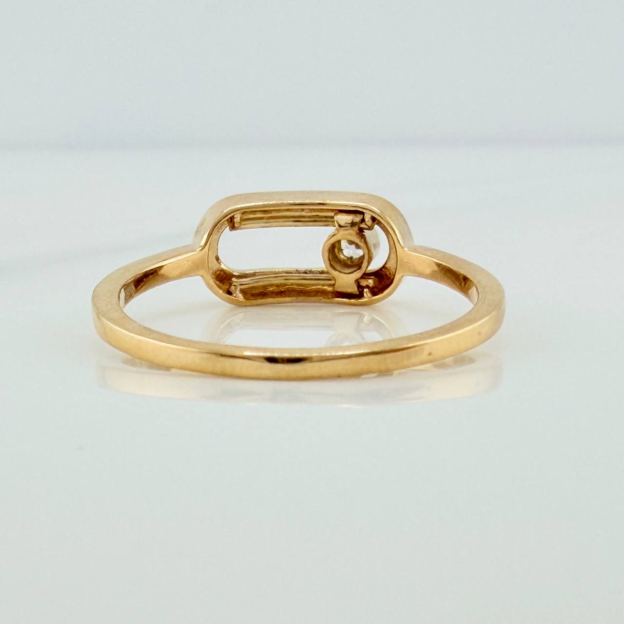 Anillo Msk 2.3gr / T7 1/4 / Oro Amarillo 18K