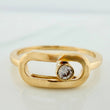 Anillo Msk 2.3gr / T7 1/4 / Oro Amarillo 18K