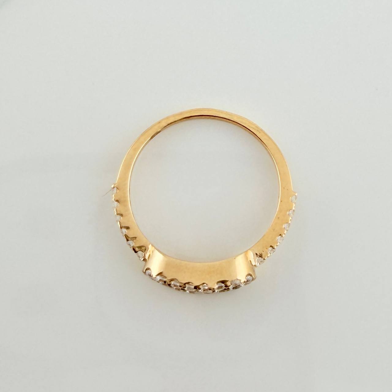 Anillo Msk 2.3gr / T6 1/2 / Oro Amarillo 18K