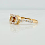 Anillo Msk 2.3gr / T6 1/2 / Oro Amarillo 18K