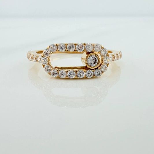 Anillo Msk 2.3gr / T6 1/2 / Oro Amarillo 18K