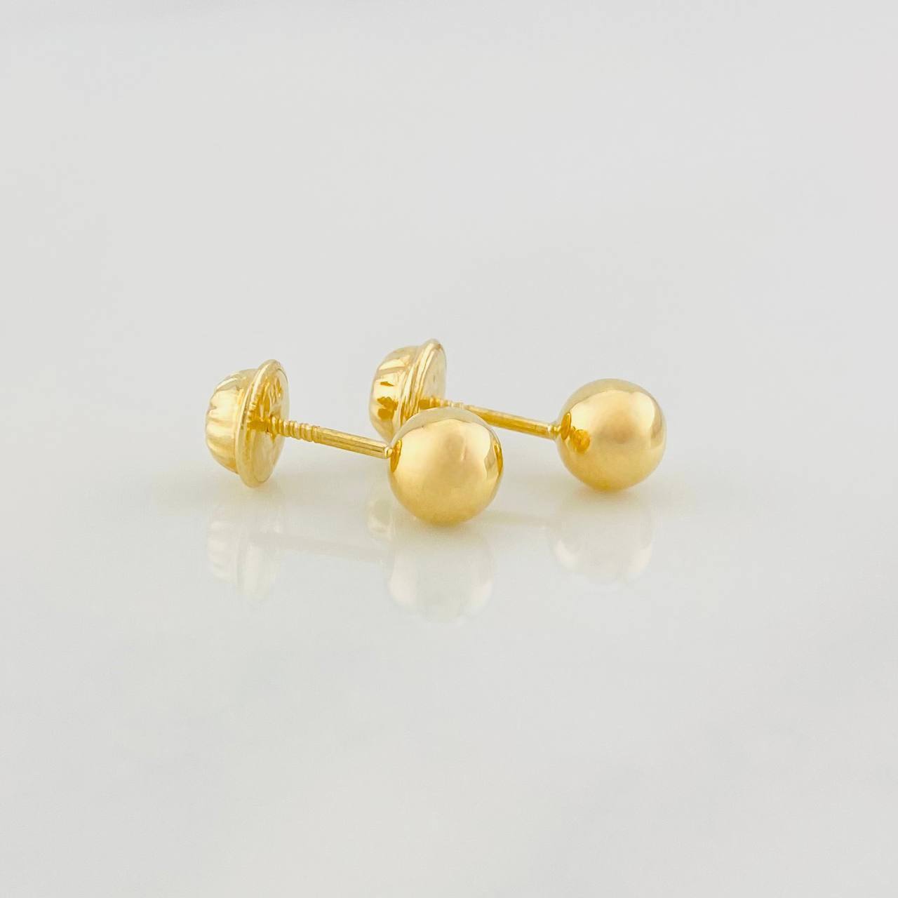 Topos Bolas 0.5g / 4mm Oro Amarillo 18K