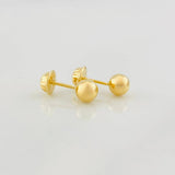 Topos Bolas 0.5g / 4mm Oro Amarillo 18K