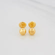 Topos Bolas 0.6g / 5mm Oro Amarillo 18K