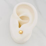 Topos Bolas 0.6g / 5mm Oro Amarillo 18K