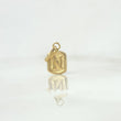 Dije Marco Letra N 0.35gr / Oro Amarillo