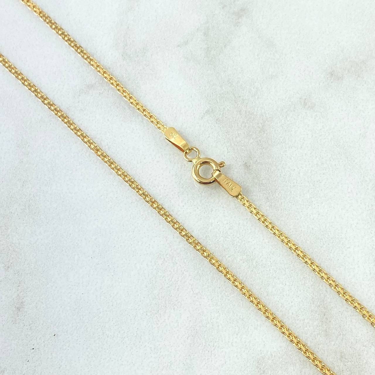 Cadena China 3.05gr / 45cm / 1.7mm Oro Amarillo +0 18K
