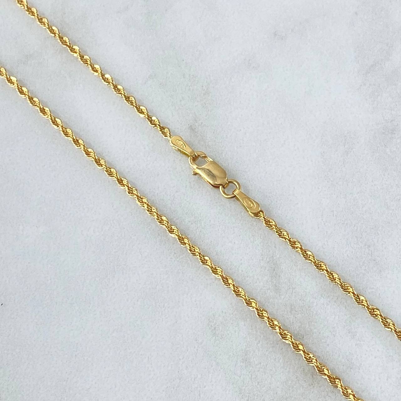 Cadena Lazo 1.8gr / 45cm / 1.9mm Oro Amarillo +3 18K ©