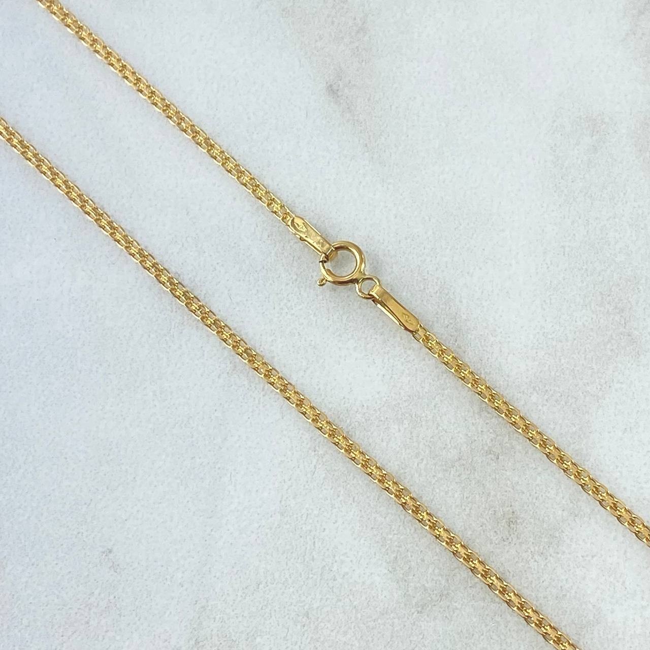 Cadena China 2.5gr / 45cm Oro Amarillo +1 18K ©