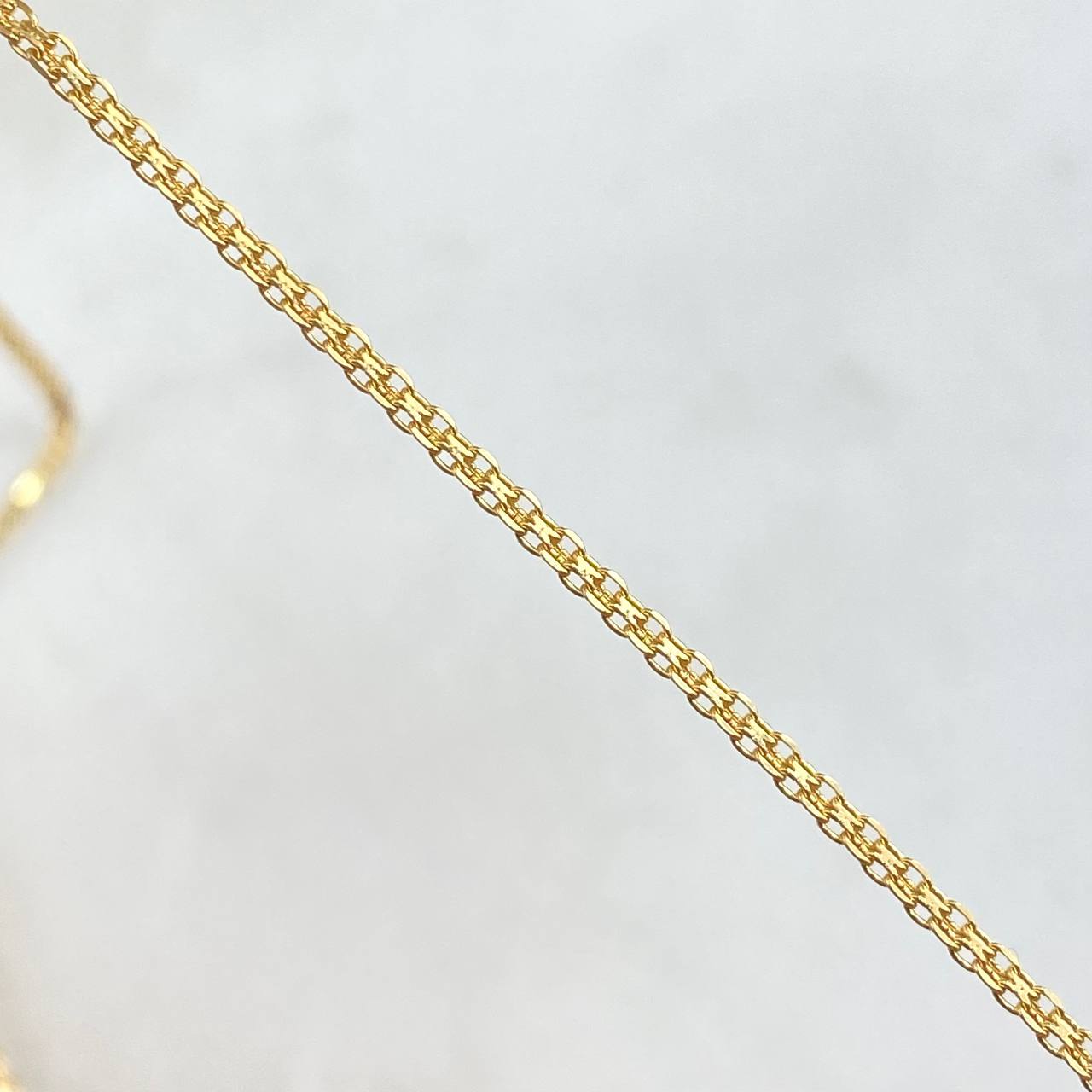 Cadena China 2.1gr / 40cm / 1.4mm Oro Amarillo +1 18K