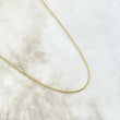 Cadena Franco 2gr / 45cm / 0.8mm Oro Amarillo +3 18K *