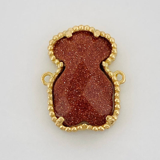 Herraje Oso Ts 3.15gr / 1.9cm / Oro Amarillo 18K