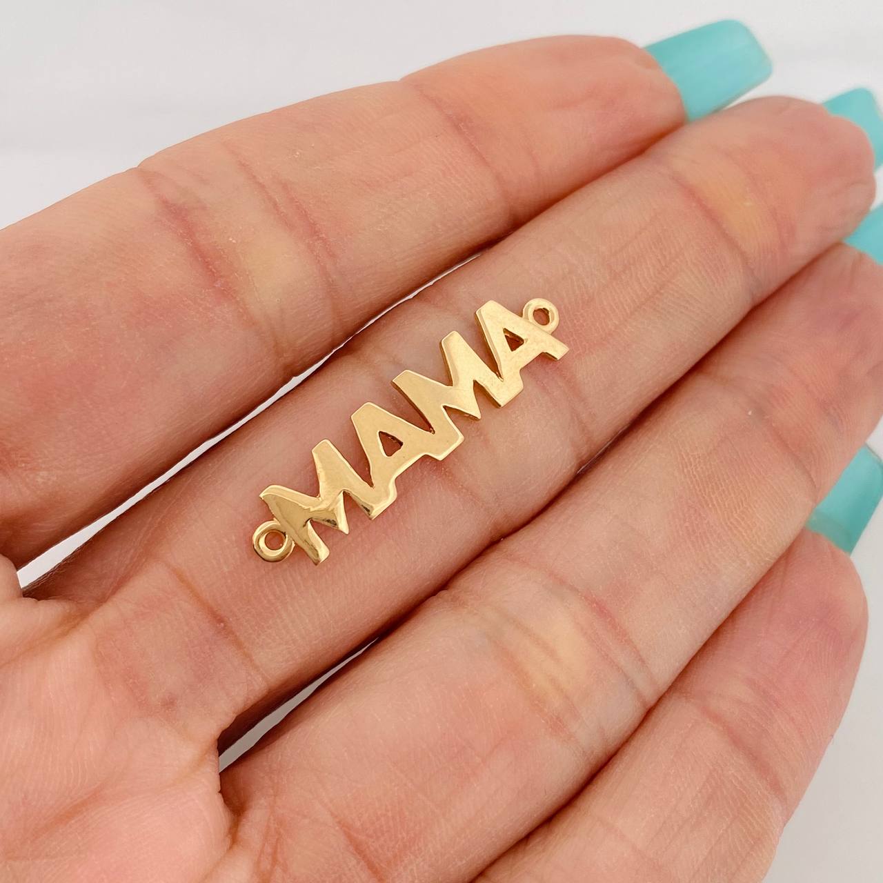 Herraje Mama 1.2gr / 3cm / Oro Amarillo 18K %