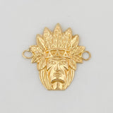 Herraje Indio 2gr / 2.5cm / Oro Amarillo 18K