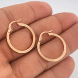 Candongas Andy 1.65gr / 2.6cm / Oro Rosa 18K $