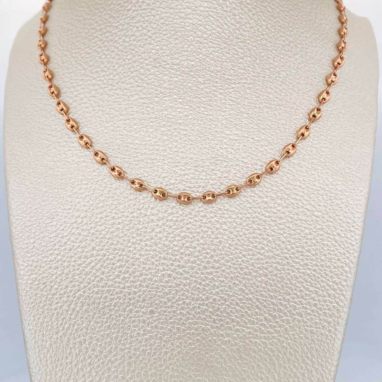 Cadena GC 4.6gr / 41.2cm / Oro Rosa 18K +