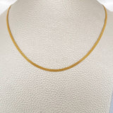 Cadena China 2.65gr / 40cm / Oro Amarillo +1 18K +