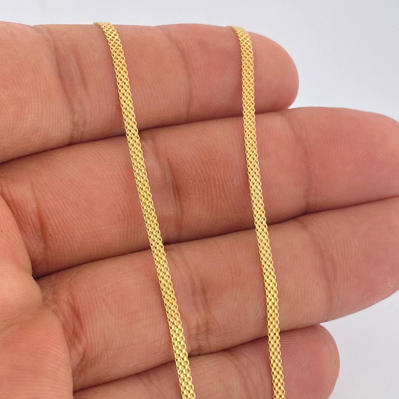 Cadena China 2.65gr / 40cm / Oro Amarillo +1 18K +