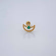 Piercing Media Luna 0.35gr / 1cm / Oro Amarillo 18K $