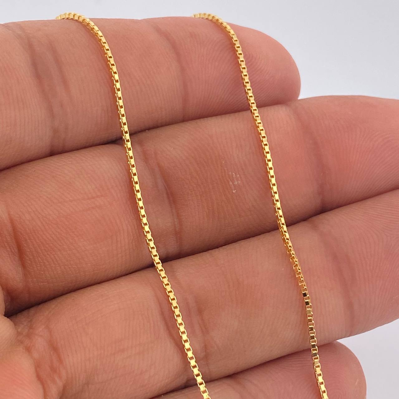 Cadena Veneciana 1.5gr / 40cm / Oro Amarillo +3 18K +