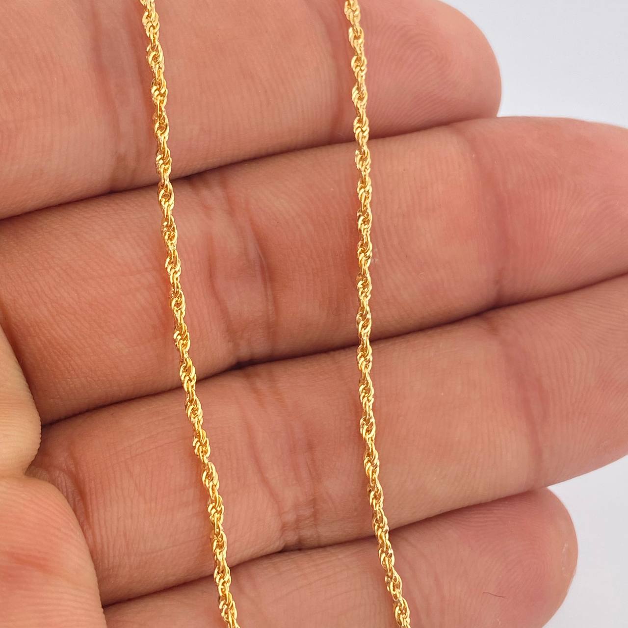 Cadena Lazo 1.05gr / 40cm / Oro Amarillo +3 18K +