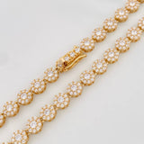 Cadena Tennis 28.3g / 41.05cm / 5.84mm Oro Amarillo 18K