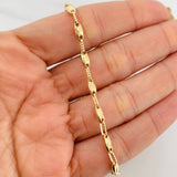 Pulso Rustica Paris 4g / 20.05cm / 3.51mm Oro Amarillo 18K