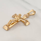 Dije Cruz Cristo 4.3g / 4cm Oro Amarillo 18K