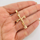 Dije Cruz Cristo 4.3g / 4cm Oro Amarillo 18K