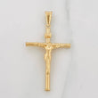 Dije Cruz Cristo 2.8g / 5.05cm Oro Amarillo 18K