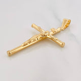 Dije Cruz Cristo 2.8g / 5.05cm Oro Amarillo 18K