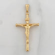 Dije Cruz Cristo 1.45g / 4.05cm Oro Amarillo 18K