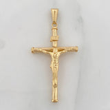 Dije Cruz Cristo 1.45g / 4.05cm Oro Amarillo 18K