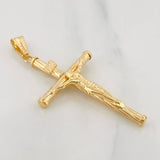 Dije Cruz Cristo 1.45g / 4.05cm Oro Amarillo 18K