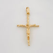 Dije Cruz Cristo 1.7g / 2.05cm Oro Amarillo 18K