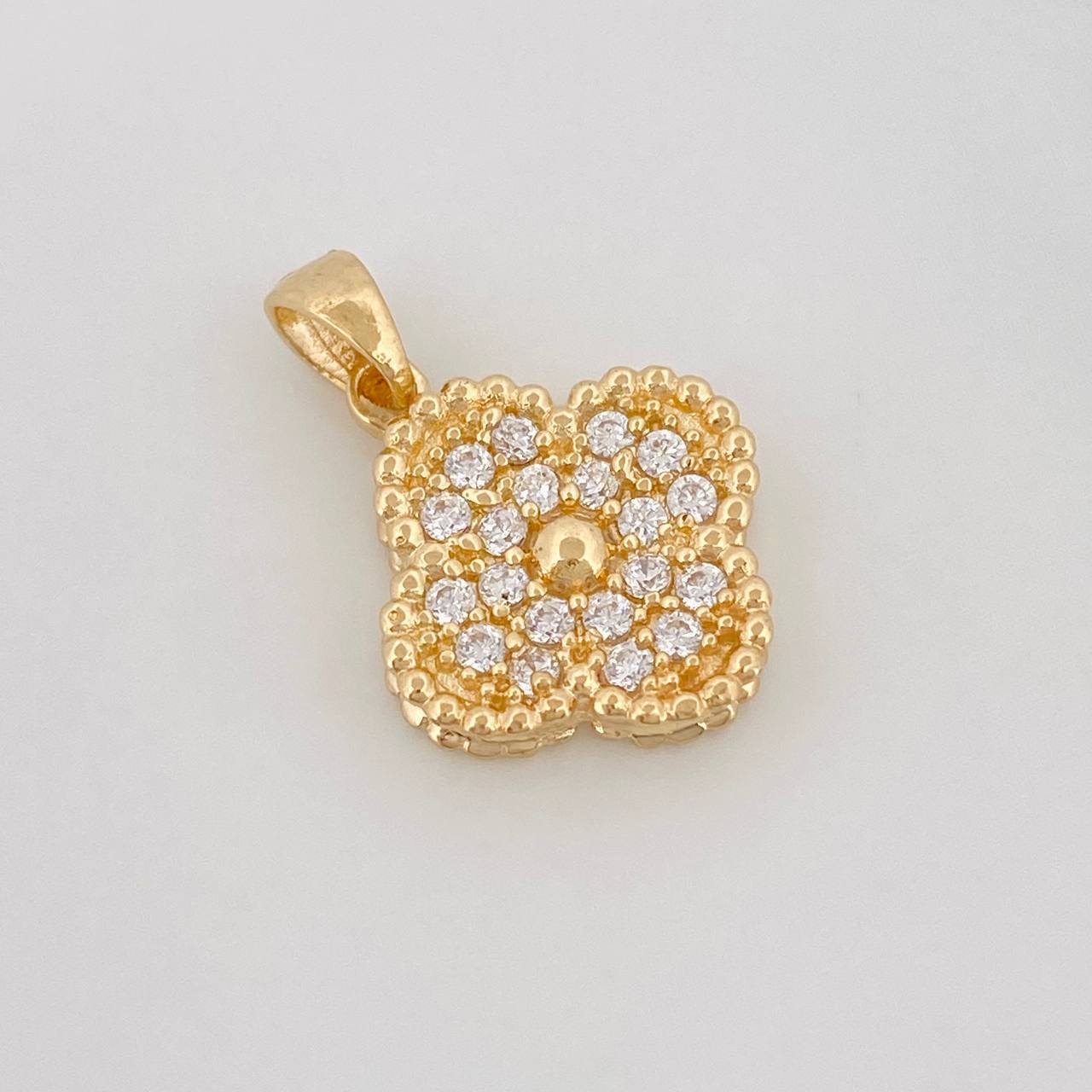 Dije Trebol 2.75g / 2cm Oro Amarillo 18K