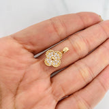 Dije Trebol 2.75g / 2cm Oro Amarillo 18K