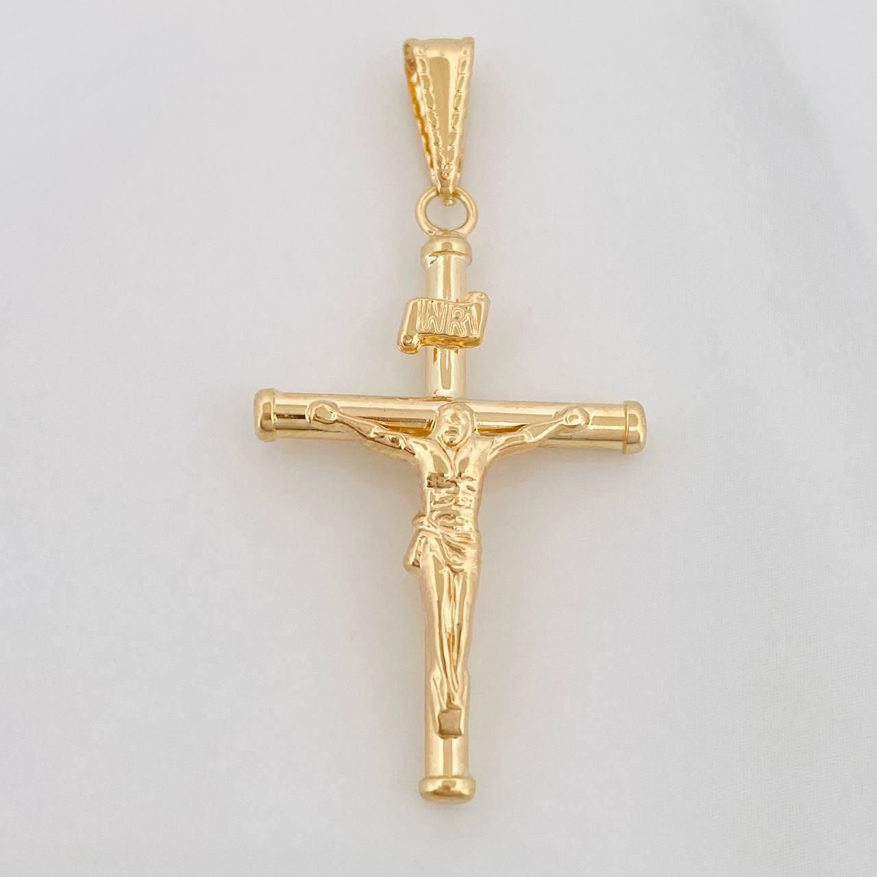 Dije Cruz Cristo 1.5g / 4cm Oro Amarillo 18K