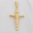 Dije Cruz Cristo 1.5g / 4cm Oro Amarillo 18K