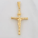 Dije Cruz Cristo 1.4g / 4cm Oro Amarillo 18K