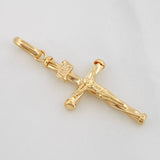 Dije Cruz Cristo 1.15g / 4cm Oro Amarillo 18K
