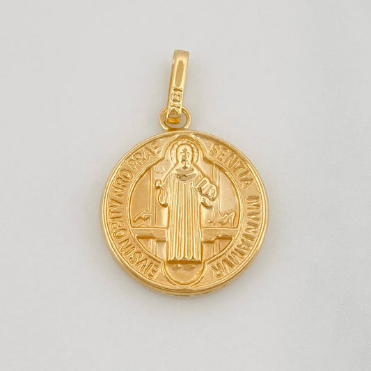 Dije San Benito 1.4g / 2.05cm Oro Amarillo 18K
